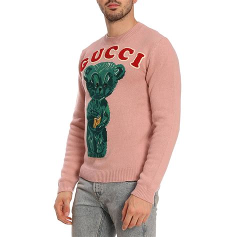 mens gucci dress sweater|gucci sweater men's cheap.